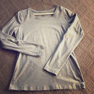 Grey long sleeve Banana Republic shirt